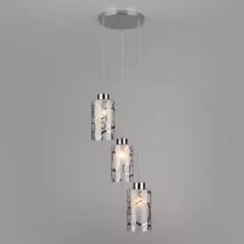 Светильник Miguel, 3x60Вт E27, цвет хром