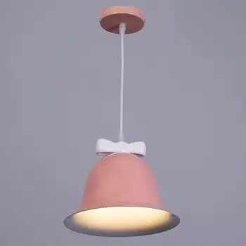 Светильник «Микки» Е27 40 Вт розовый белый 232319-119 см BayerLux