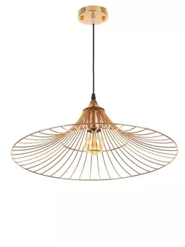 Светильник потолочный BayerLux Mila, 140 Вт, Е27, золото, 505013 см