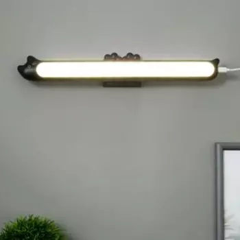 Светильник "Мяу" 4000К USB черный 4х3х36 см