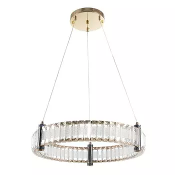 Светильник "Мурано" LED 108Вт 3000-6000К золото 49х49х9см