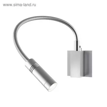 Светильник MURO 3Вт LED 3000K хром 7x9x64см