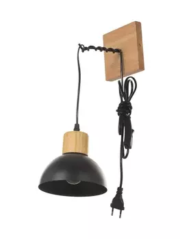 Светильник "Нью-Джерси" 140 Вт Е27 черный