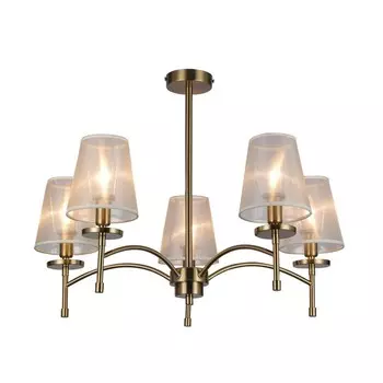 Светильник на штанге 5x40Вт E14, размер 70x70x50 см