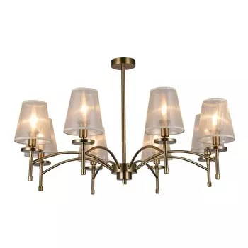 Светильник на штанге 8x40Вт E14, размер 88x88x50 см