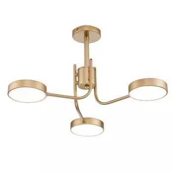 Светильник на штанге Escada, 10258/3LED. 1х26Вт, LED, 3600Лм, 3000/4000/6500К, 540х540х270 мм, цвет белый