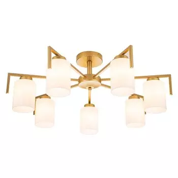 Светильник на штанге Escada, 1142/7P Gold. 7х60Вт, E27, 700х700х270 мм, цвет золото