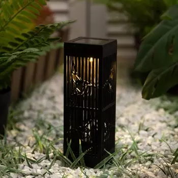 Светильник на солнечной бат. «Еврогарант», «Марокко Рабат» 5.818 см, IP44, 1 LED, свечение тёплое белое