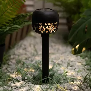 Светильник на солнечной батарее Еврогарант «Марокко Марракеш» 835.5 см, IP44, 1 LED, свечение тёплое белое