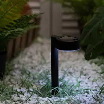 Светильник на солнечной батарее «Еврогарант», «Техно» 630.5 см, IP44, 1 LED, свечение белое