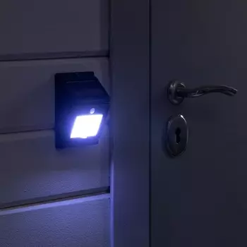 Светильник на солнечной батарее «СТАРТ», 105x13 см, 20LED, IP65, поворотный, свечение белое