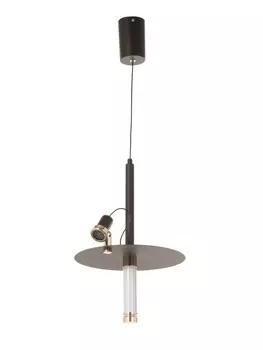 Светильник «Найт» 25 Вт LED 4000К черный/золото 242438(+150)см