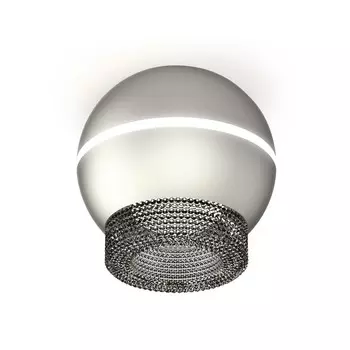 Светильник накладной Ambrella light, XS1103020, MR16 GU5.3 LED 3W, 4200K, цвет серебро песок, тонированный