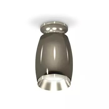 Светильник накладной Ambrella light, XS1123040, MR16 GU5.3 LED 10 Вт, цвет чёрный хром, серебро