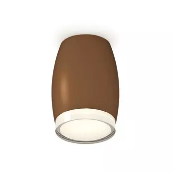 Светильник накладной Ambrella light, XS1124021, MR16 GU5.3 LED 10 Вт, цвет кофе песок, белый матовый, прозрачный
