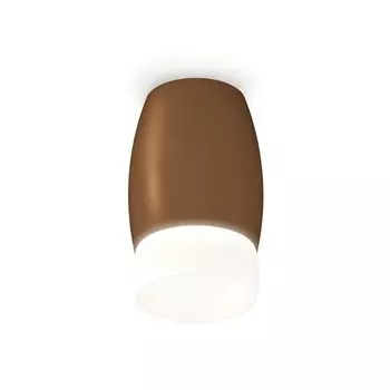 Светильник накладной Ambrella light, XS1124023, MR16 GU5.3 LED 10 Вт, цвет кофе песок, белый матовый