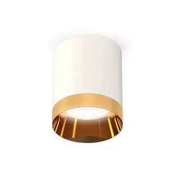 Светильник накладной Ambrella light, XS6301024, MR16 GU5.3 LED 10 Вт, цвет белый песок, золото жёлтое