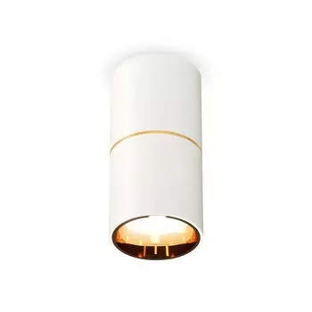 Светильник накладной Ambrella light, XS6301082, MR16 GU5.3 LED 10 Вт, цвет белый песок, золото жёлтое
