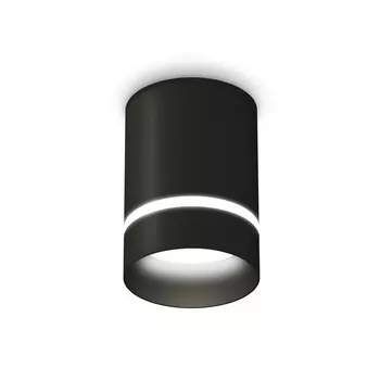 Светильник накладной Ambrella light, XS6302061, MR16 GU5.3 LED 10 Вт, цвет чёрный песок, белый матовый