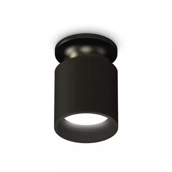 Светильник накладной Ambrella light, XS6302101, MR16 GU5.3 LED 10 Вт, цвет чёрный песок, чёрный