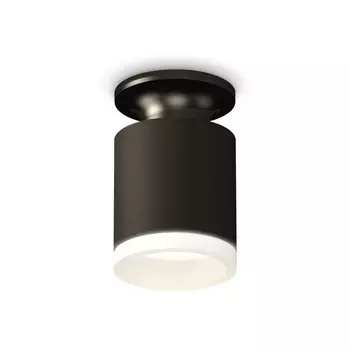 Светильник накладной Ambrella light, XS6302110, MR16 GU5.3 LED 10 Вт, цвет чёрный песок, чёрный, белый матовый