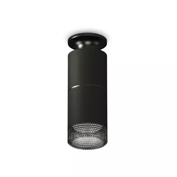 Светильник накладной Ambrella light, XS6302202, MR16 GU5.3 LED 10 Вт, цвет чёрный песок, чёрный, тонированный