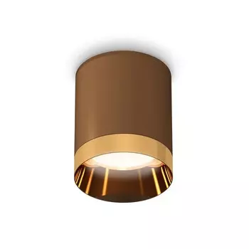 Светильник накладной Ambrella light, XS6304011, MR16 GU5.3 LED 10 Вт, цвет кофе песок, золото жёлтое