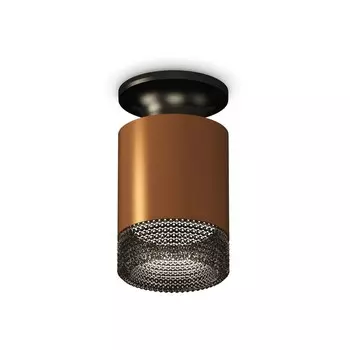 Светильник накладной Ambrella light, XS6304112, MR16 GU5.3 LED 10 Вт, цвет кофе песок, чёрный, тонированный