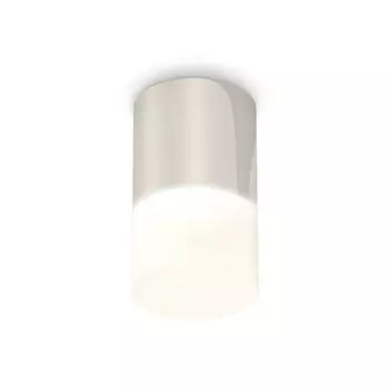 Светильник накладной Ambrella light, XS6305022, MR16 GU5.3 LED 10 Вт, цвет серебро, белый матовый