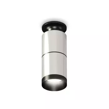 Светильник накладной Ambrella light, XS6305080, MR16 GU5.3 LED 10 Вт, цвет серебро, чёрный