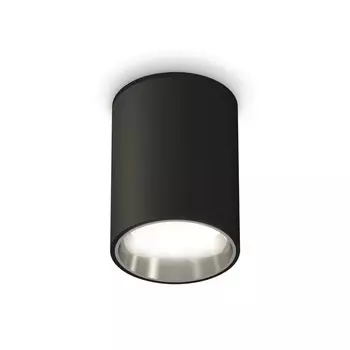 Светильник накладной Ambrella light, XS6313022, MR16 GU5.3 LED 10 Вт, цвет чёрный песок, серебро