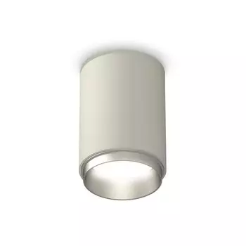 Светильник накладной Ambrella light, XS6314023, MR16 GU5.3 LED 10 Вт, цвет серый песок, хром матовый