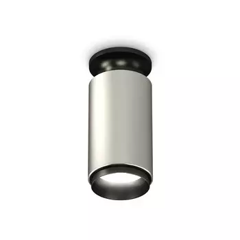 Светильник накладной Ambrella light, XS6324100, MR16 GU5.3 LED 10 Вт, цвет серебро песок, чёрный