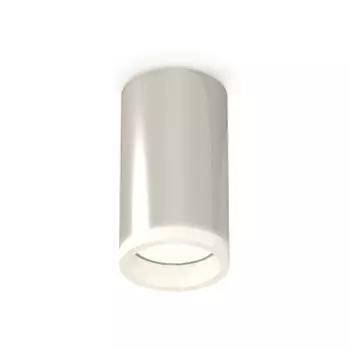 Светильник накладной Ambrella light, XS6325040, MR16 GU5.3 LED 10 Вт, цвет серебро, белый матовый