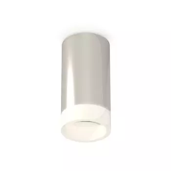 Светильник накладной Ambrella light, XS6325041, MR16 GU5.3 LED 10 Вт, цвет серебро, белый матовый