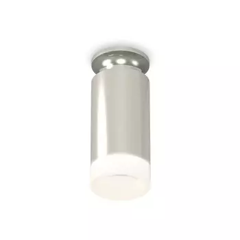 Светильник накладной Ambrella light, XS6325081, MR16 GU5.3 LED 10 Вт, цвет серебро, белый матовый