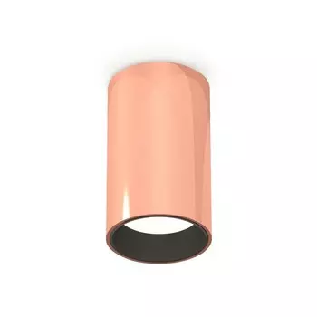 Светильник накладной Ambrella light, XS6326003, MR16 GU5.3 LED 10 Вт, цвет золото розовое, чёрный песок