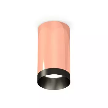 Светильник накладной Ambrella light, XS6326004, MR16 GU5.3 LED 10 Вт, цвет золото розовое, чёрный