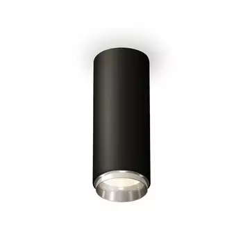 Светильник накладной Ambrella light, XS6343003, MR16 GU5.3 LED 10 Вт, цвет чёрный песок, серебро