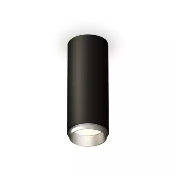 Светильник накладной Ambrella light, XS6343004, MR16 GU5.3 LED 10 Вт, цвет чёрный песок, хром матовый