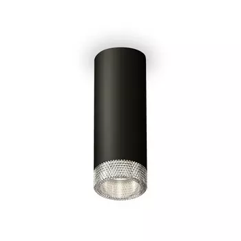 Светильник накладной Ambrella light, XS6343020, MR16 GU5.3 LED 10 Вт, цвет чёрный песок, прозрачный