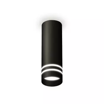 Светильник накладной Ambrella light, XS6343042, MR16 GU5.3 LED 10 Вт, цвет чёрный песок, белый матовый