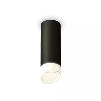 Светильник накладной Ambrella light, XS6343044, MR16 GU5.3 LED 10 Вт, цвет чёрный песок, белый матовый