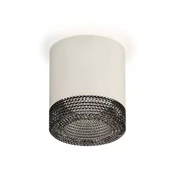 Светильник накладной Ambrella light, XS7401021, MR16 GU5.3, GU10 LED 10 Вт, цвет белый песок, тонированный