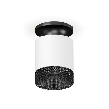 Светильник накладной Ambrella light, XS7401084, MR16 GU5.3, GU10 LED 10 Вт, цвет белый песок, чёрный, тонированный