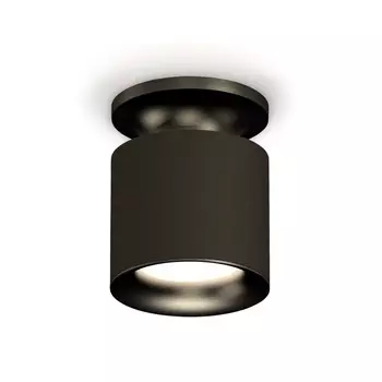 Светильник накладной Ambrella light, XS7402061, MR16 GU5.3, GU10 LED 10 Вт, цвет чёрный песок, чёрный