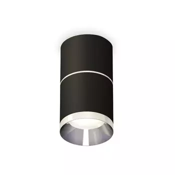 Светильник накладной Ambrella light, XS7402141, MR16 GU5.3 LED 10 Вт, цвет чёрный песок, серебро