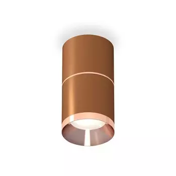 Светильник накладной Ambrella light, XS7404081, MR16 GU5.3 LED 10 Вт, цвет кофе песок, золото розовое