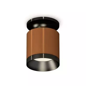Светильник накладной Ambrella light, XS7404101, MR16 GU5.3 LED 10 Вт, цвет кофе песок, чёрный