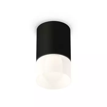 Светильник накладной Ambrella light, XS7422025, MR16 GU5.3 LED 10 Вт, цвет чёрный песок, белый матовый